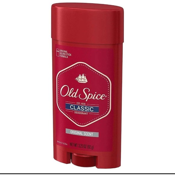 Old Spice Classic Deodorant Stick, Original 3.25 oz (4Pack ) - Picture 7 of 9
